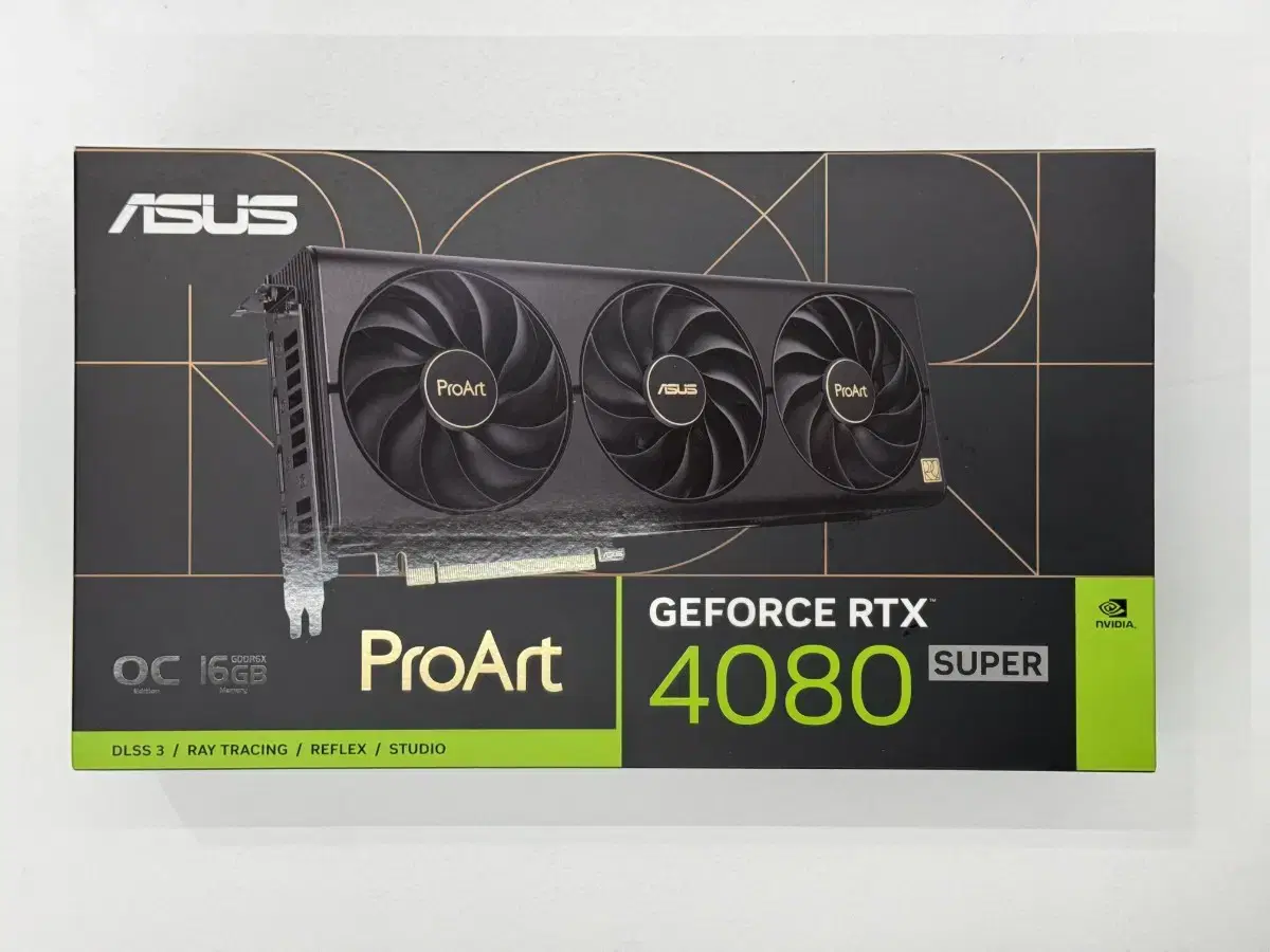 ASUS ProArt 지포스 RTX 4080 SUPER O16G OC D